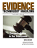 Evidence Technology Magazine – May, 2010
