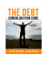the debt consolidation cure