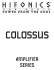 Colossus Amplifiers