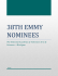 2016 Michigan NATAS `Emmy` nominations