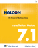 Installing and Licensing HALCON