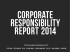 Corporate Responsibility Report - Williams