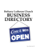 Bethany Lutheran Church Business DireCtory