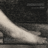 Seurat`s Study of a Pair of Legs for the Painting Bathers at Asnières