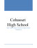 Cohasset High School - Cohasset Public Schools