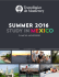 summer 2016 - Tecnológico de Monterrey