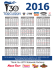2016 Special Olympics Calendar