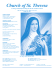 April 26, 2015 - St. Theresa of the Infant Jesus