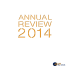 the Annual Review 2014