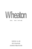 Wheaton College Catalog 2001-2003