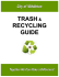 City of Middleton Trash and Recycling Guide