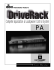PA DriveRack Manual
