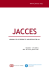 JACCES vol 3 n2 - 2013 - Journal of Accessibility and Design for All