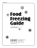 Food Freezing Guide - NDSU Agriculture