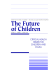 Full Journal - The Future of Children