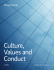 Culture, Values and Conduct