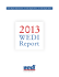 2013 WEDI Report
