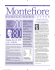 Montefiore Winter 2015/2016 Newsletter
