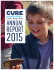 2015 CURE Annual Report - CURE (Clean Up the River Environment)