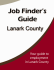 Job Finder`s Guide Lanark County