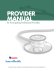 Provider Manual - DE and PA