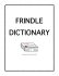 frindle dictionary #2 - Young Elementary School