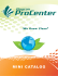 ProCenter Mini Catalog_2011_No Green Seal