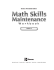 Math Skills Maintenance, Course 2