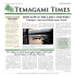 TEMAGAMi TiMES - Temagami Lakes Association