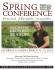 2016 Spring Conference Program