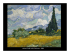 Wheat Field with Cypresses, 1889