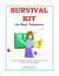 Survival Kit for New Teachers