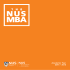 Academic Year 2014 – 2015 - NUS Business School