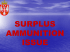 Surplus Ammunition Issue