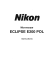 Nikon Eclipse E200 Pol Instructions