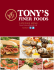 catering menu - Tonys Finer Food