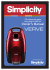 Owner`s Manual - Simplicity Vacuums Simplicity Vacuums