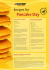 Pancake Recipes Sheet