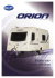 Bailey Orion Caravan Brochure