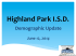 Demographic Update - Highland Park ISD