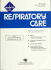 February - Respiratory Care