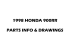 Honda CBR900RR `98 Parts Manual and Microfiches