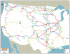 BNSF Subdivision Map