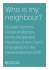 Who is my neighbour? - The Church of England