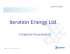 Iteration Energy Ltd.