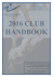Club Handbook - Maroochy Beach Gymnastics