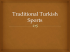 Traditional Turkish Sports - Take-a
