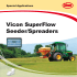Vicon SuperFlow Seeder/Spreaders