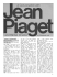 A conversation with Jean Piaget and Bärbel Inhelder