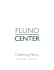 Catering Menu - Fluno Center